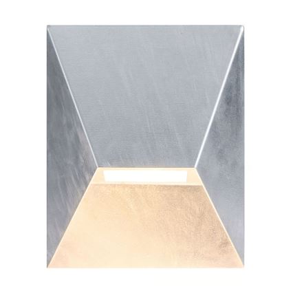 Nordlux - Āra sienas gaismeklis PONTIO 1xGU10/25W/230V IP54 sudraba