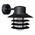 Nordlux - Āra sienas gaismeklis VEJERS 1xE27/60W/230V IP54 melns