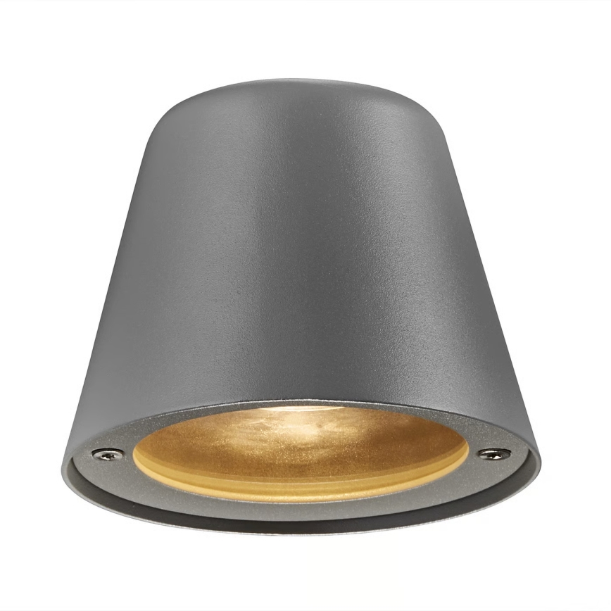 Nordlux - Āra sienas lampa ALERIA 1xGU10/35W/230V IP44 pelēka
