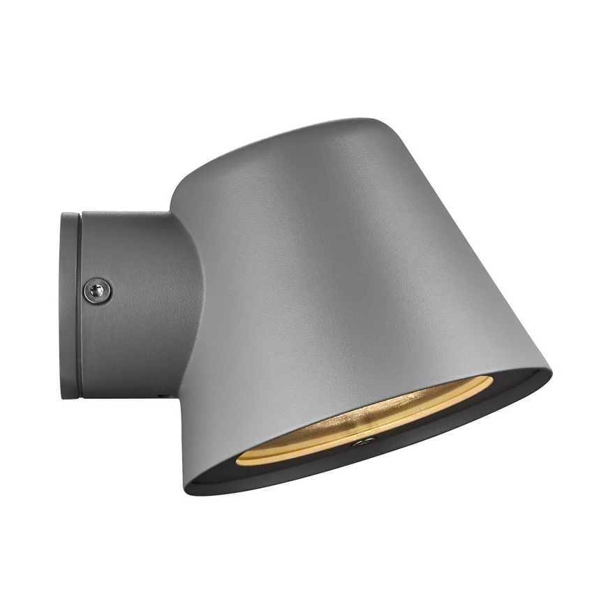 Nordlux - Āra sienas lampa ALERIA 1xGU10/35W/230V IP44 pelēka