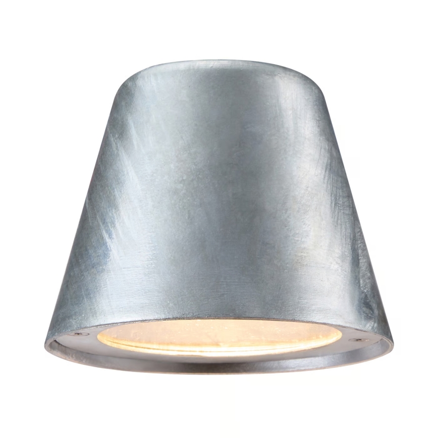 Nordlux - Āra sienas lampa ALERIA 1xGU10/35W/230V IP44 sudraba