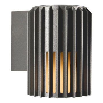 Nordlux - Āra sienas lampa ALUDRA 1xE27/15W/230V antracīta