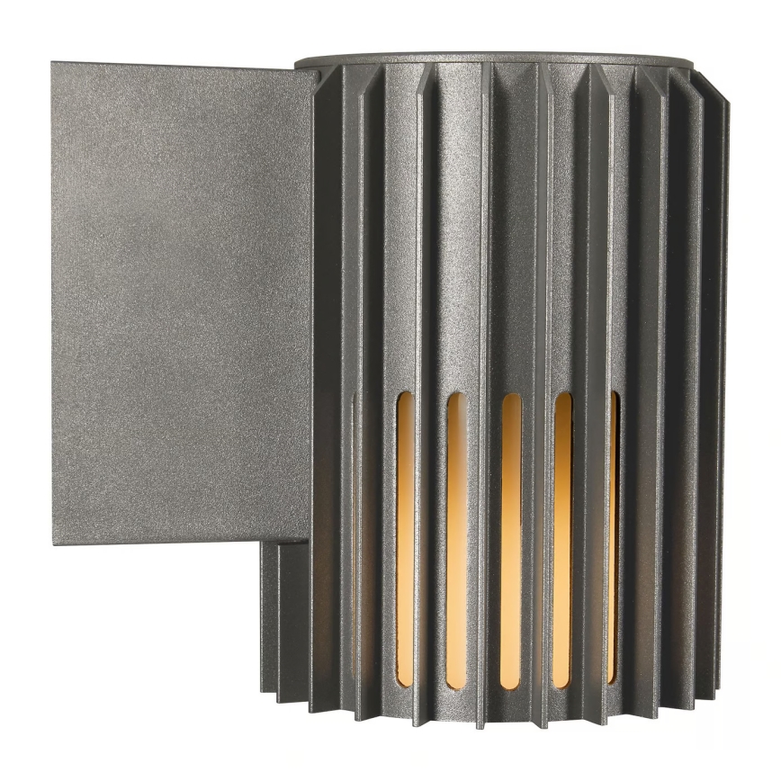Nordlux - Āra sienas lampa ALUDRA 1xE27/15W/230V antracīta