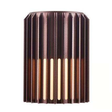 Nordlux - Āra sienas lampa ALUDRA 1xE27/15W/230V brūna