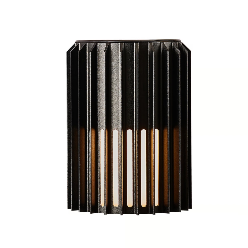 Nordlux - Āra sienas lampa ALUDRA 1xE27/15W/230V melna