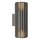 Nordlux - Āra sienas lampa ALUDRA 2xE27/15W/230V IP54 antracīta