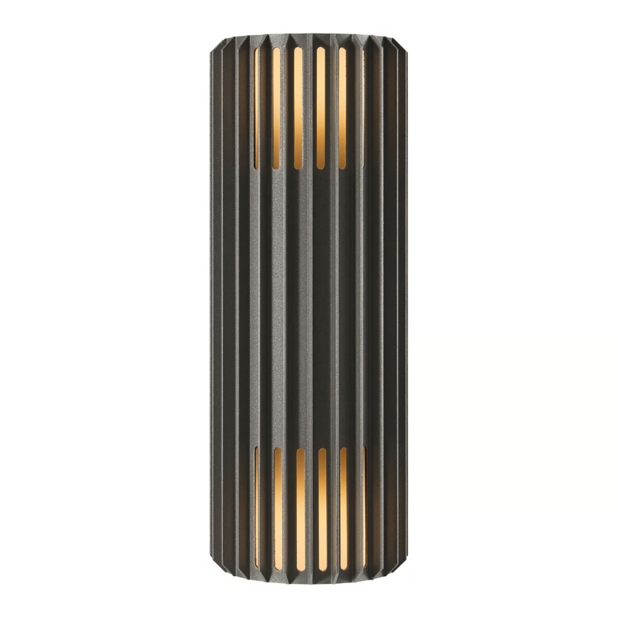 Nordlux - Āra sienas lampa ALUDRA 2xE27/15W/230V IP54 antracīta