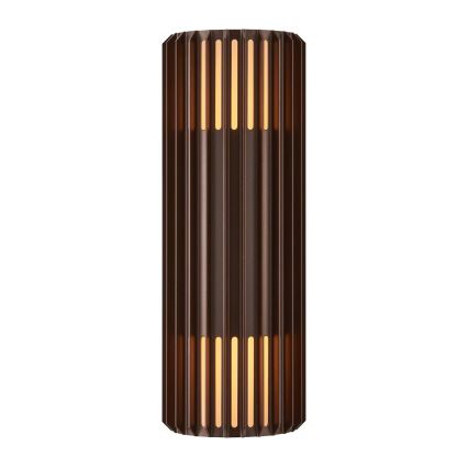 Nordlux - Āra sienas lampa ALUDRA 2xE27/15W/230V IP54 brūna