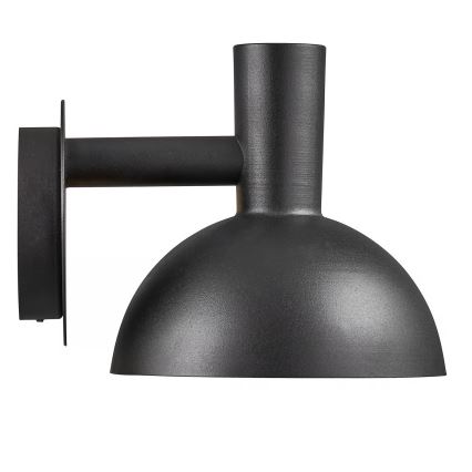 Nordlux - Āra sienas lampa ARKI 1xE27/20W/230V IP54 melna