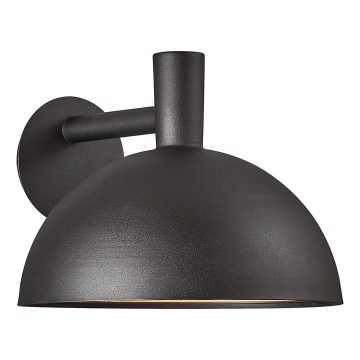 Nordlux - Āra sienas lampa ARKI 1xE27/20W/230V IP54 melna