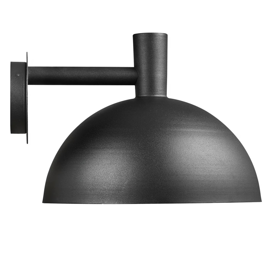 Nordlux - Āra sienas lampa ARKI 1xE27/20W/230V IP54 melna