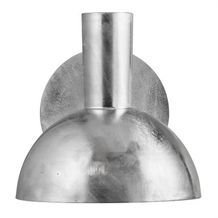 Nordlux - Āra sienas lampa ARKI 1xE27/20W/230V IP54 sudraba