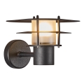 Nordlux - Āra sienas lampa BASTIA 1xE14/12W/230V IP54 melna