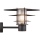 Nordlux - Āra sienas lampa BASTIA 1xE27/20W/230V IP54 melna
