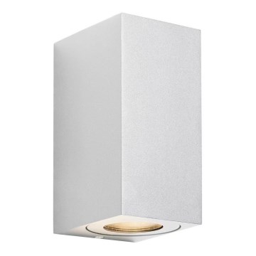 Nordlux - Āra sienas lampa CANTO 2xGU10/28W/230V IP44 balta
