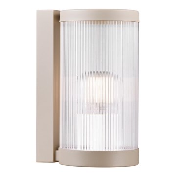 Nordlux - Āra sienas lampa COUPAR 1xE27/25W/230V IP54 bēša