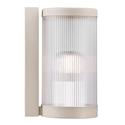 Nordlux - Āra sienas lampa COUPAR 1xE27/25W/230V IP54 bēša