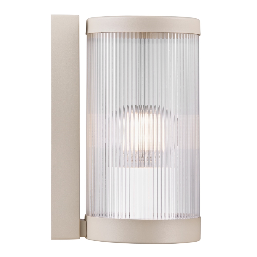 Nordlux - Āra sienas lampa COUPAR 1xE27/25W/230V IP54 bēša