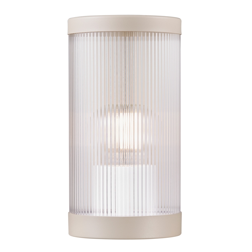 Nordlux - Āra sienas lampa COUPAR 1xE27/25W/230V IP54 bēša