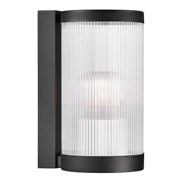 Nordlux - Āra sienas lampa COUPAR 1xE27/25W/230V IP54 melna