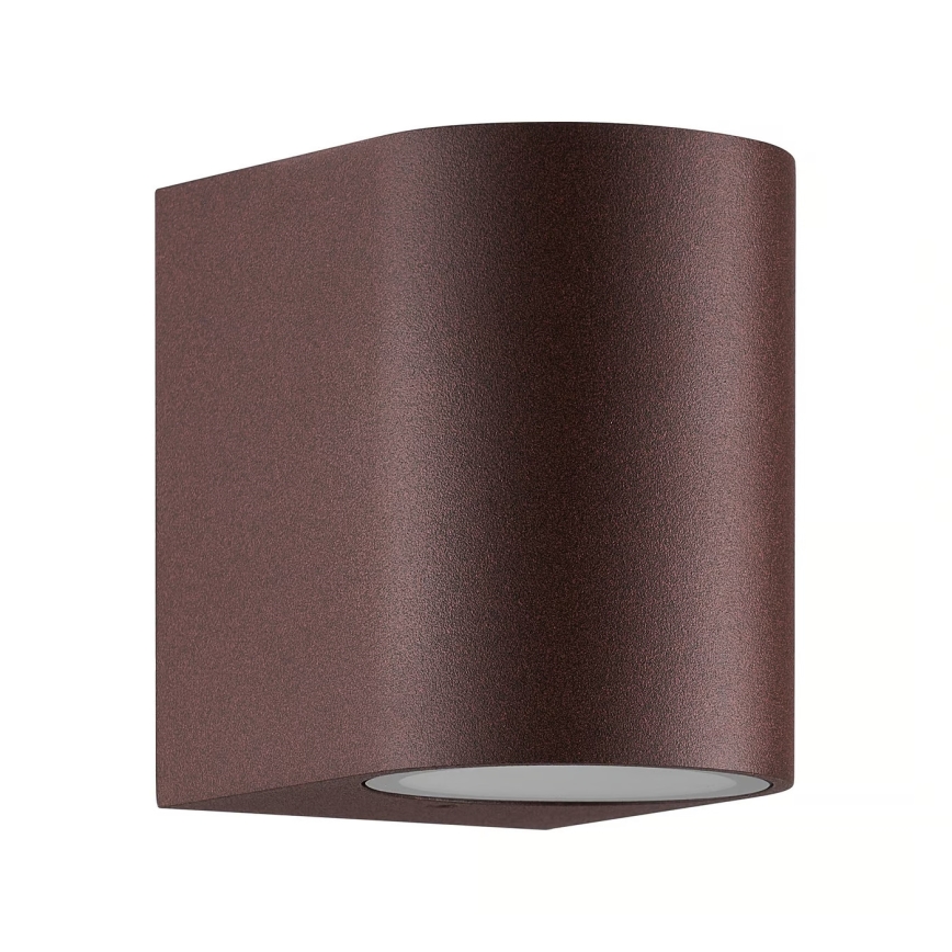 Nordlux - Āra sienas lampa DION 1xGU10/25W/230V IP44 rezavá