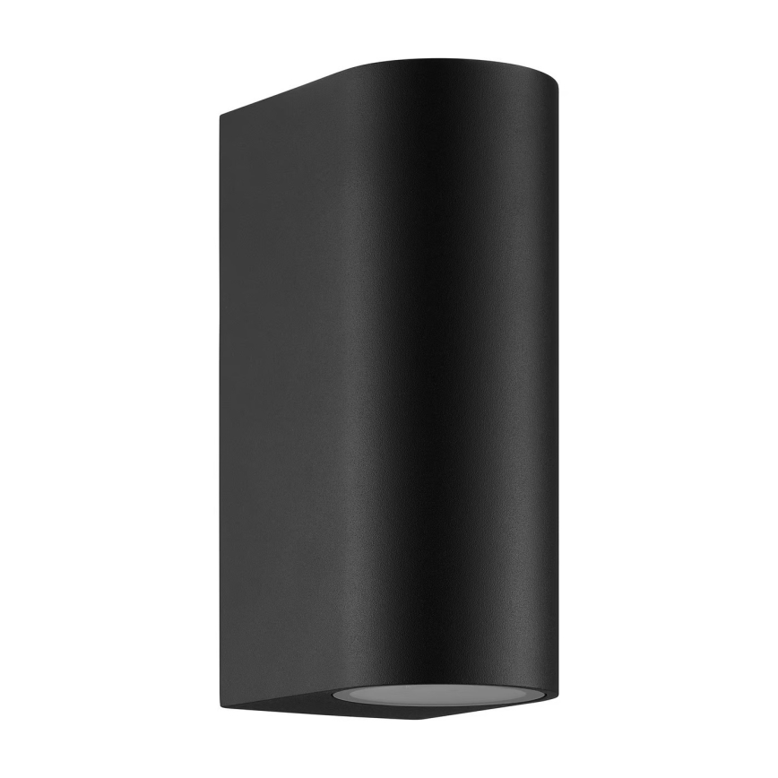 Nordlux - Āra sienas lampa DION 2xGU10/25W/230V IP44 melna