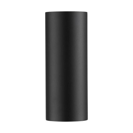 Nordlux - Āra sienas lampa DION 2xGU10/25W/230V IP44 melna