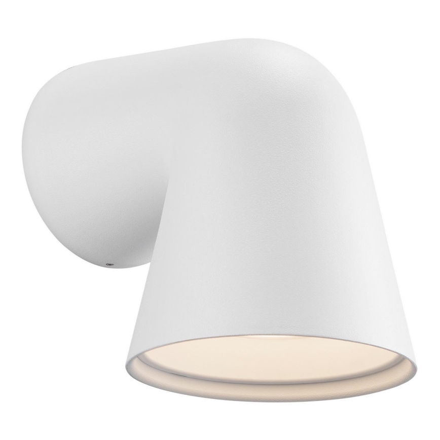 Nordlux - Āra sienas lampa FRONT 1xGU10/28W/230V IP44 balta