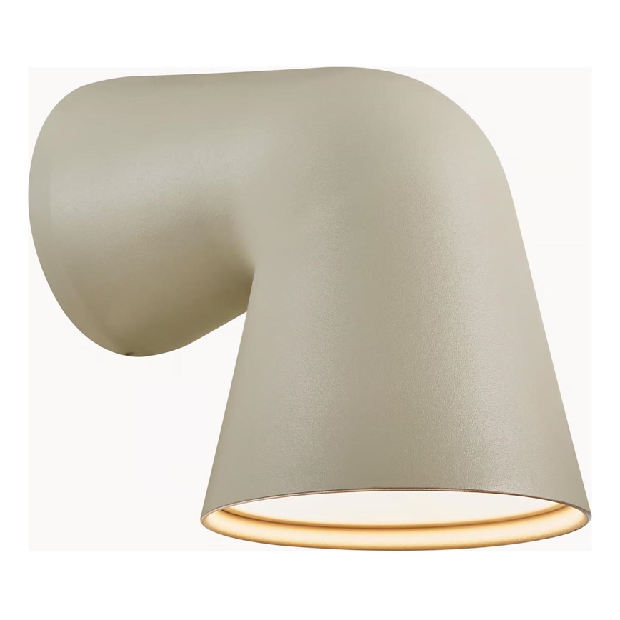 Nordlux - Āra sienas lampa FRONT 1xGU10/28W/230V IP44 krēmkrāsa