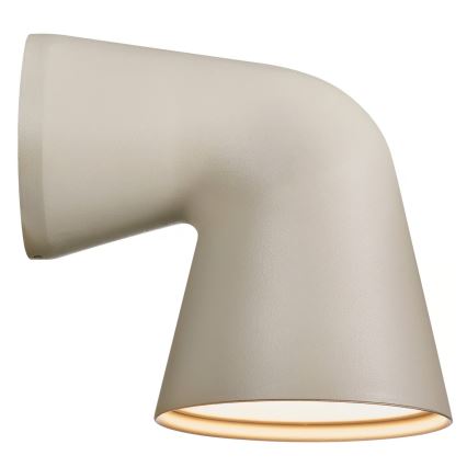 Nordlux - Āra sienas lampa FRONT 1xGU10/28W/230V IP44 krēmkrāsa