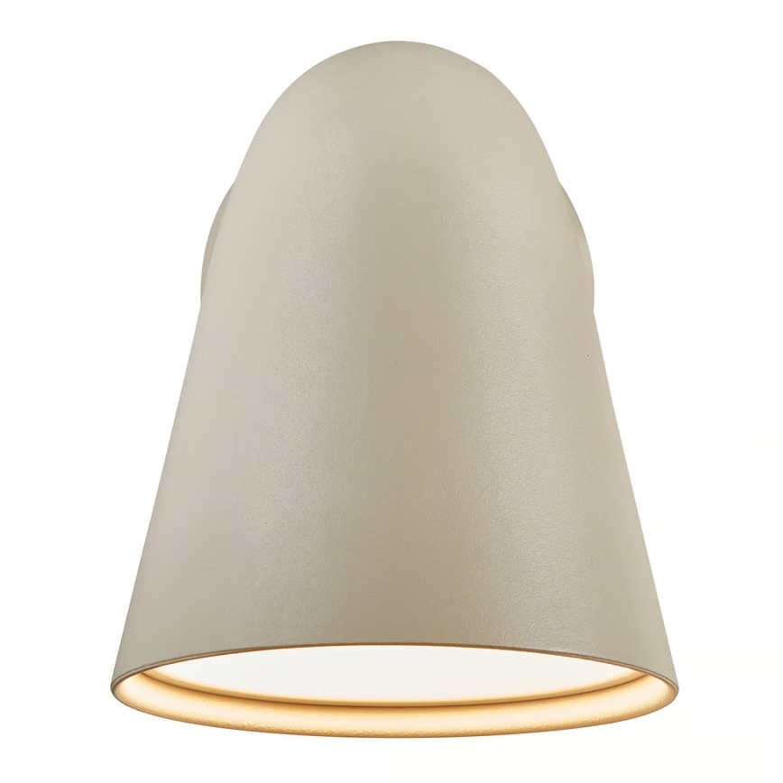 Nordlux - Āra sienas lampa FRONT 1xGU10/28W/230V IP44 krēmkrāsa