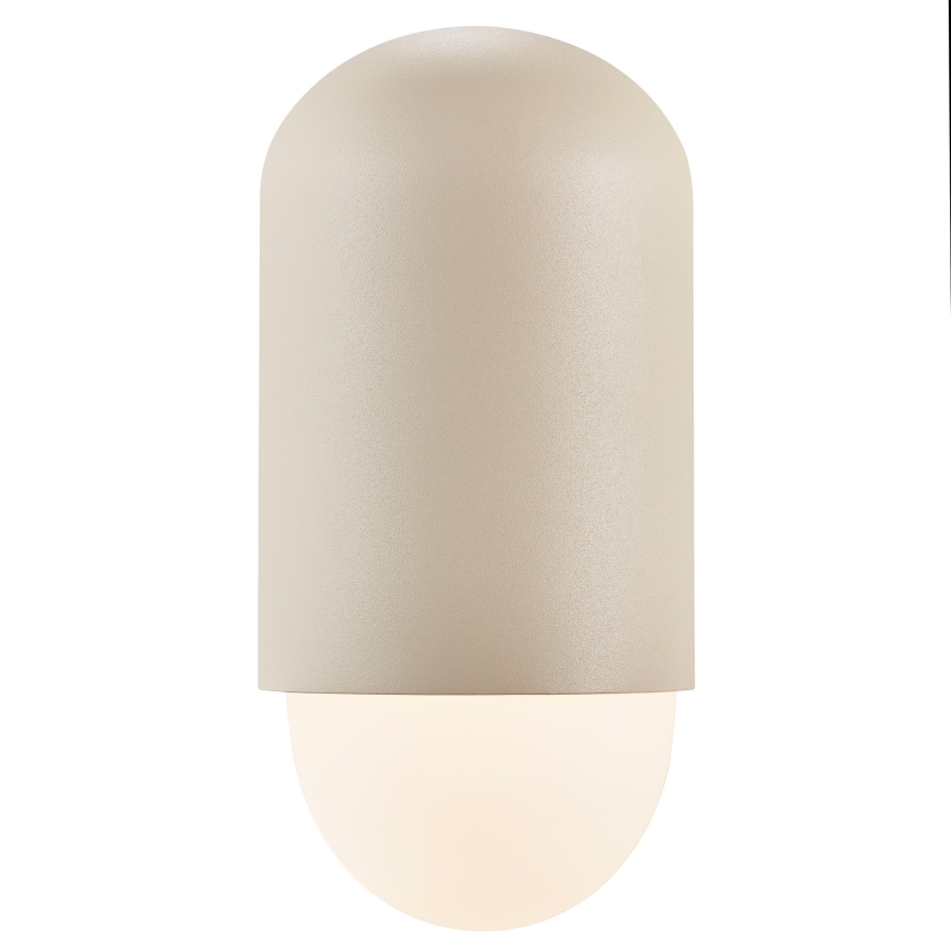 Nordlux - Āra sienas lampa HEKA 1xE27/60W/230V IP54 bēša