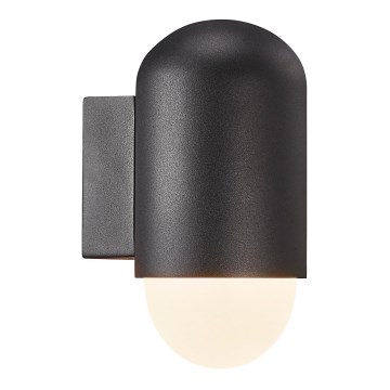 Nordlux - Āra sienas lampa HEKA 1xE27/60W/230V IP54 melna