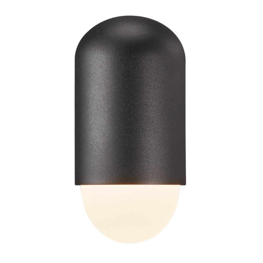 Nordlux - Āra sienas lampa HEKA 1xE27/60W/230V IP54 melna