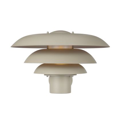 Nordlux - Āra sienas lampa KURNOS 1xE27/20W/230V IP54 bēša