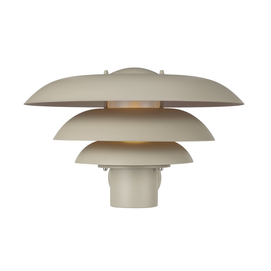 Nordlux - Āra sienas lampa KURNOS 1xE27/20W/230V IP54 bēša