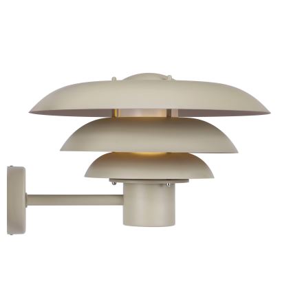 Nordlux - Āra sienas lampa KURNOS 1xE27/20W/230V IP54 bēša