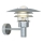 Nordlux - Āra sienas lampa LONSTRUP 1xE27/60W/230V IP44 sudraba