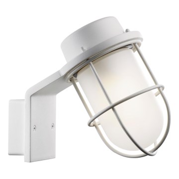Nordlux - Āra sienas lampa MARINA 1xE27/60W/230V IP44 balta