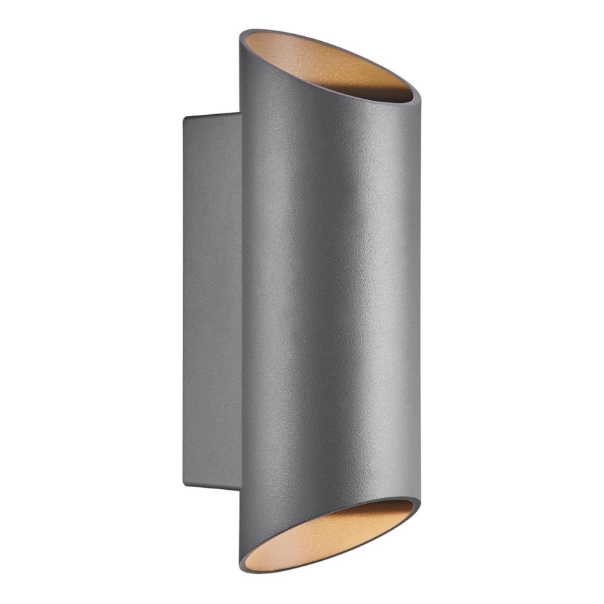 Nordlux - Āra sienas lampa NICO 2xGU10/25W/230V IP54 antracīta