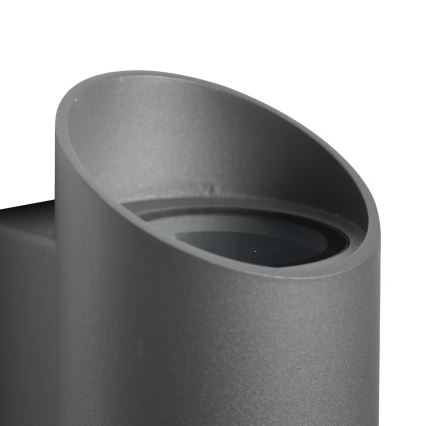 Nordlux - Āra sienas lampa NICO 2xGU10/25W/230V IP54 antracīta