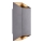 Nordlux - Āra sienas lampa NICO 2xGU10/25W/230V IP54 antracīta
