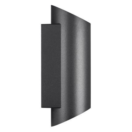 Nordlux - Āra sienas lampa NICO 2xGU10/25W/230V IP54 melna