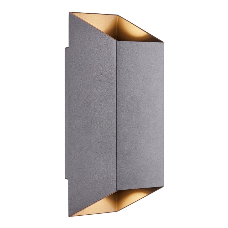 Nordlux - Āra sienas lampa NICO 2xGU10/35W/230V IP54 antracīta