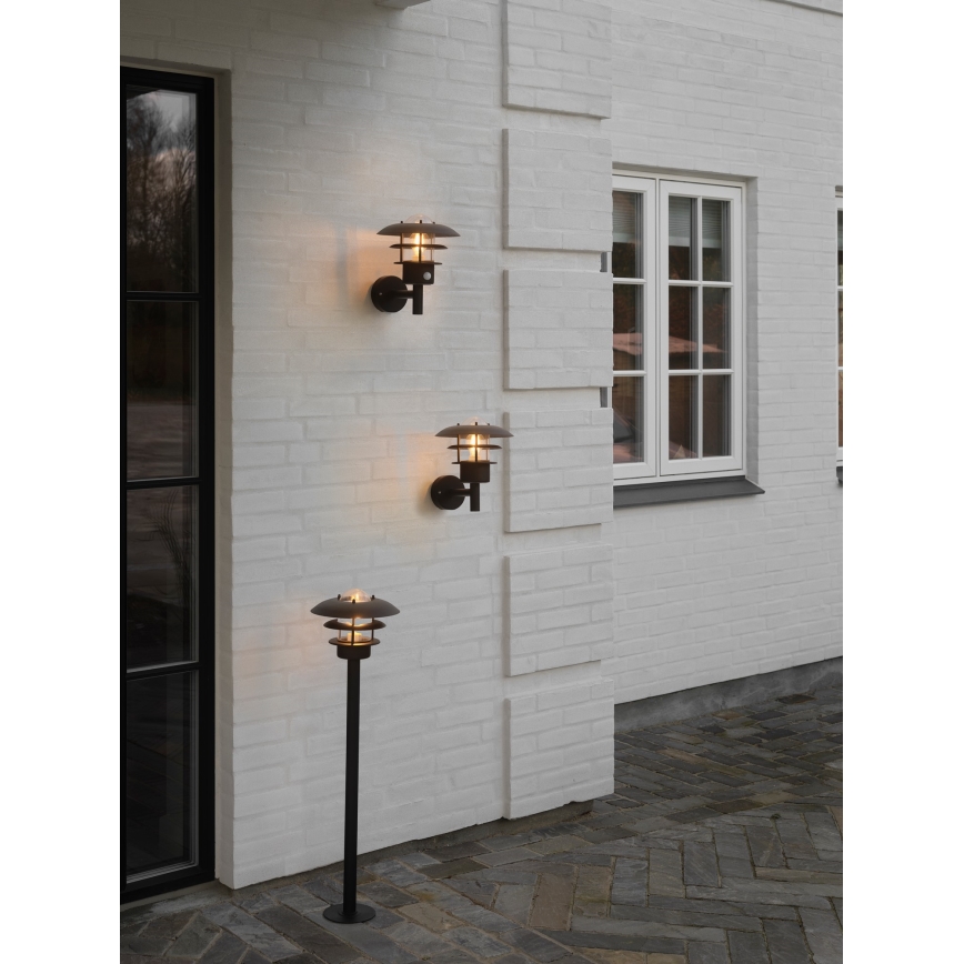 Nordlux - Āra sienas lampa NOIR 1xE27/60W/230V IP44