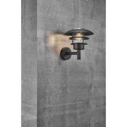 Nordlux - Āra sienas lampa NOIR 1xE27/60W/230V IP44