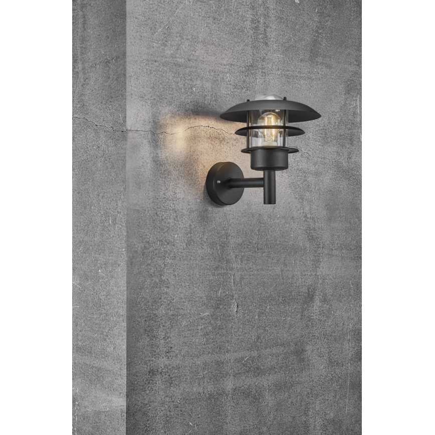 Nordlux - Āra sienas lampa NOIR 1xE27/60W/230V IP44
