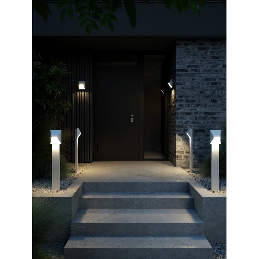 Nordlux - Āra sienas lampa PONTIO 1xGU10/25W/230V balta