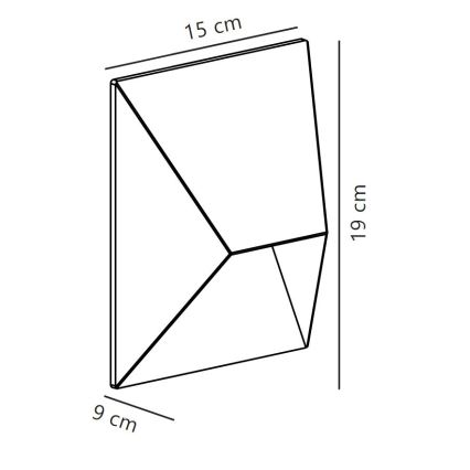 Nordlux - Āra sienas lampa PONTIO 1xGU10/25W/230V IP54