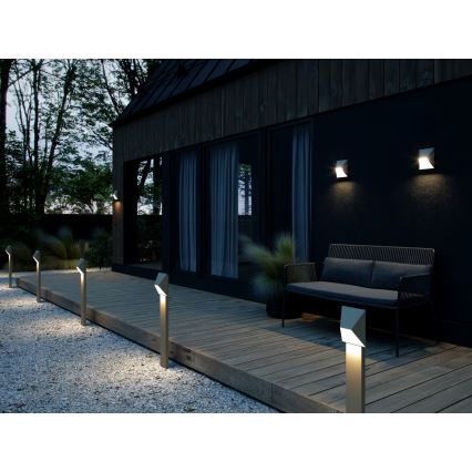 Nordlux - Āra sienas lampa PONTIO 1xGU10/25W/230V krēmkrāsa